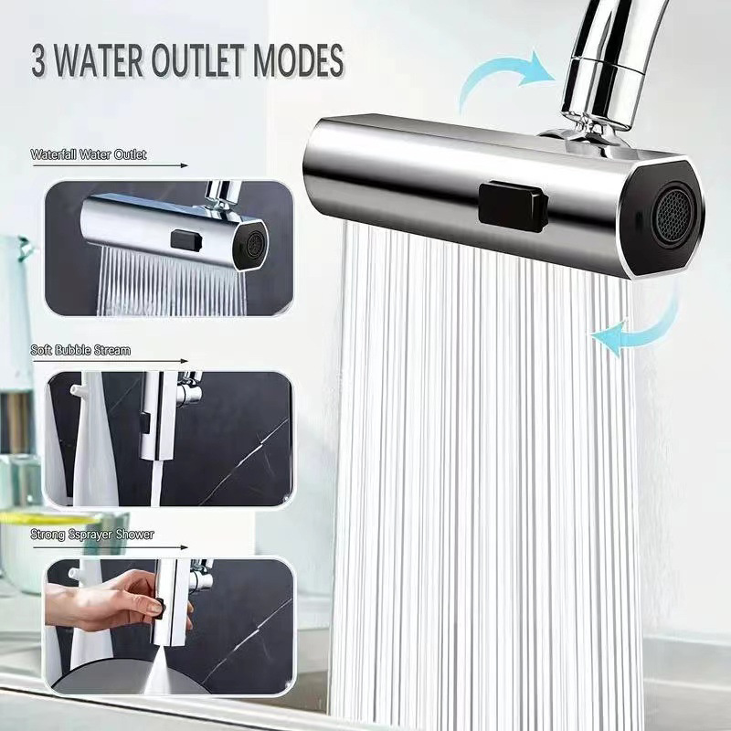 Kitchen Appliances Offers - Neue 3-Modi Küchenarmatur Universal Rotation Multifunktions
