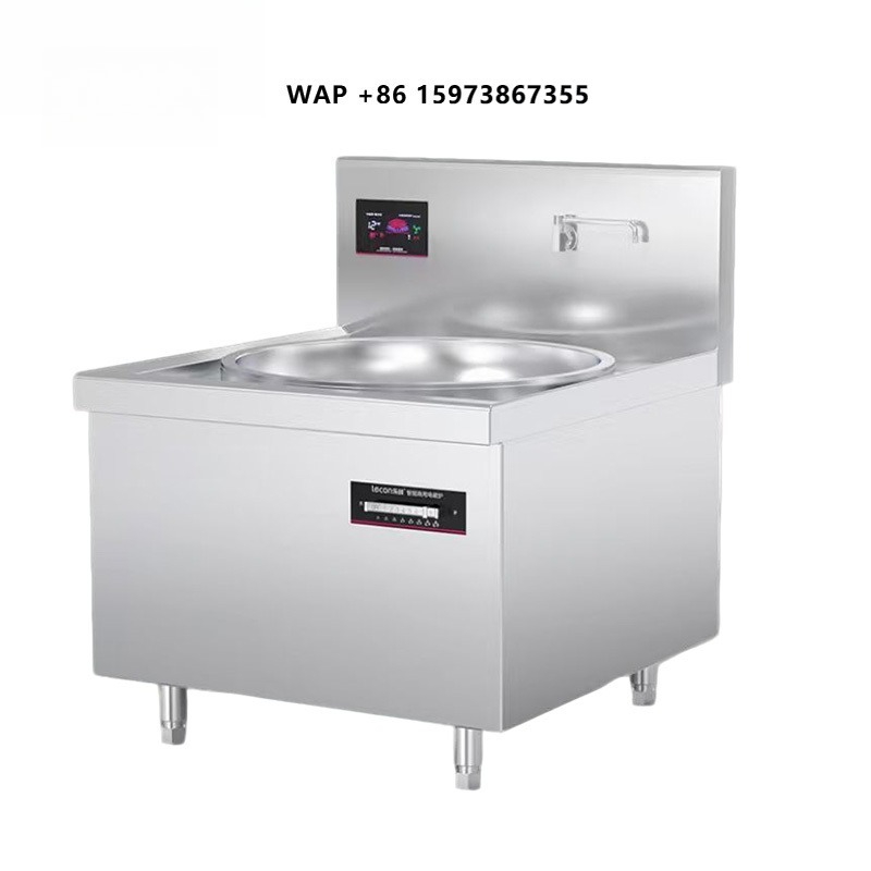 Wok Electric Flat - Kommerzieller Einbau-Elektro-Induktions-Wok-Herd Flache Arbeitsplatte für Westliche