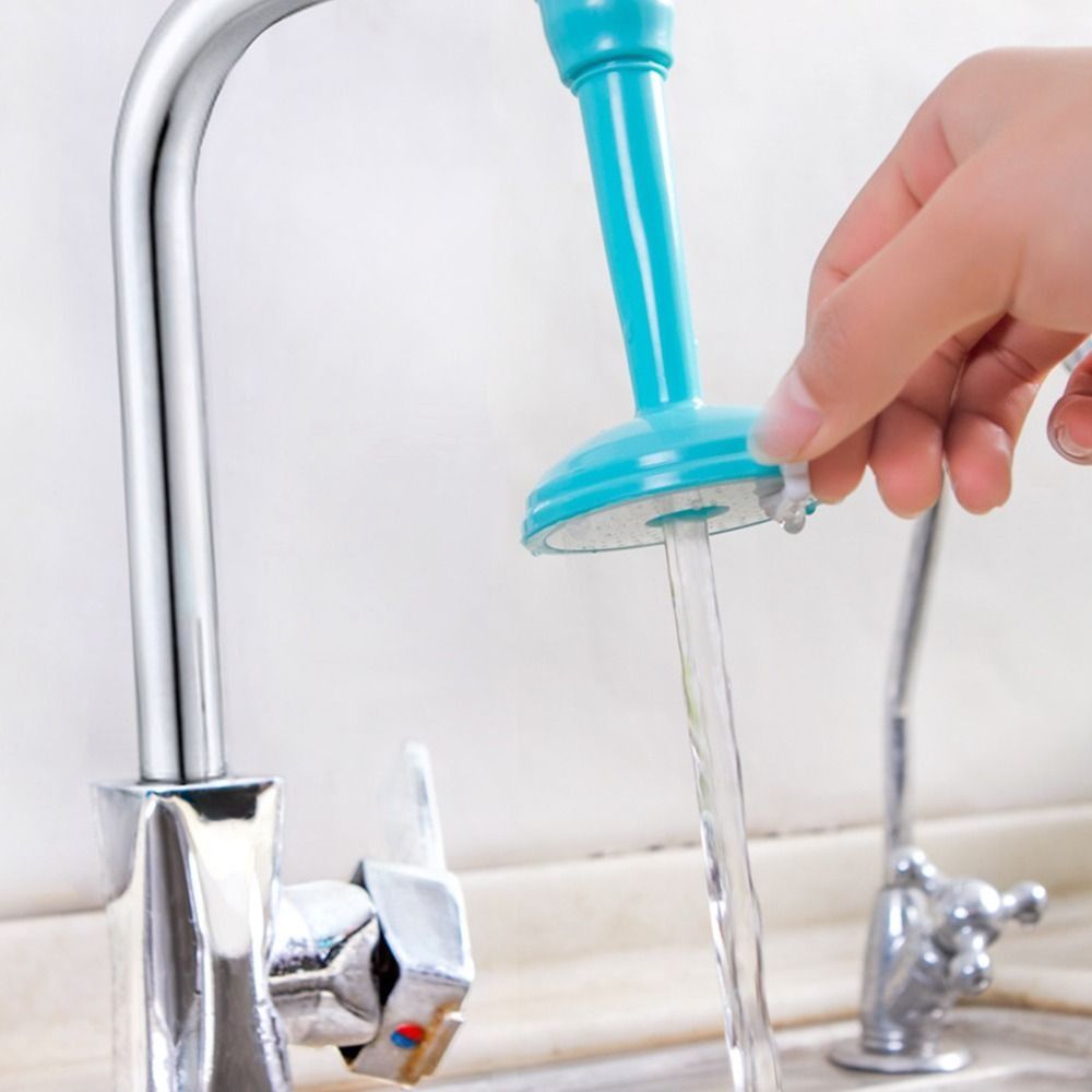 Kitchen Appliances Offers - Silikon-Wasserhahn-Sprüher, Hochdruck, verstellbar, Wasserhahn-Extender, 360-Grad-Drehung, spritzwassergeschützt,
