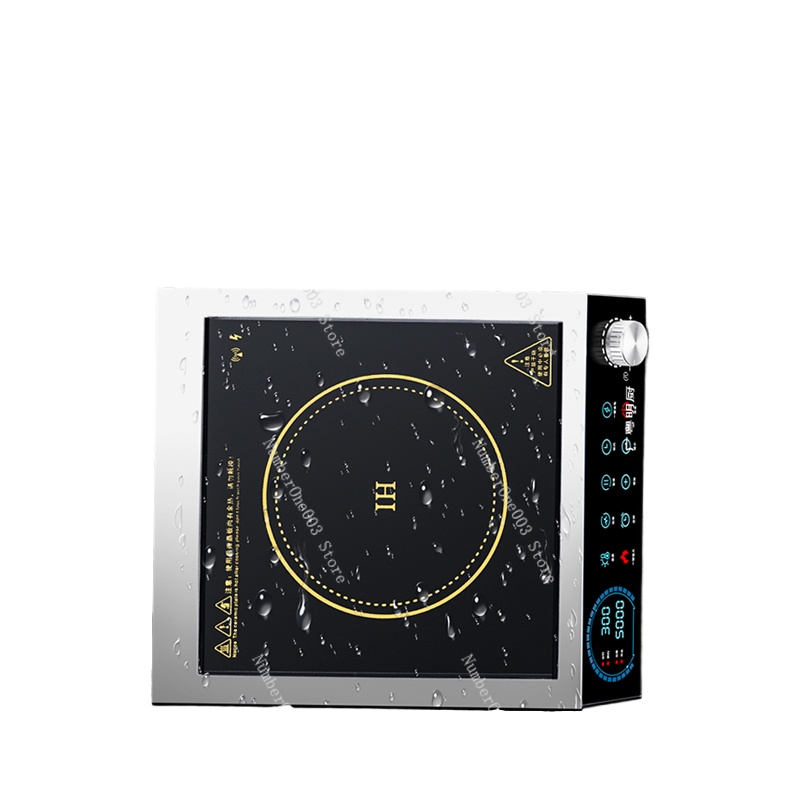 Wok Electric Flat - Hochleistungs-Induktionskochfeld für den Haushalt, Multifunktionaler Wok,