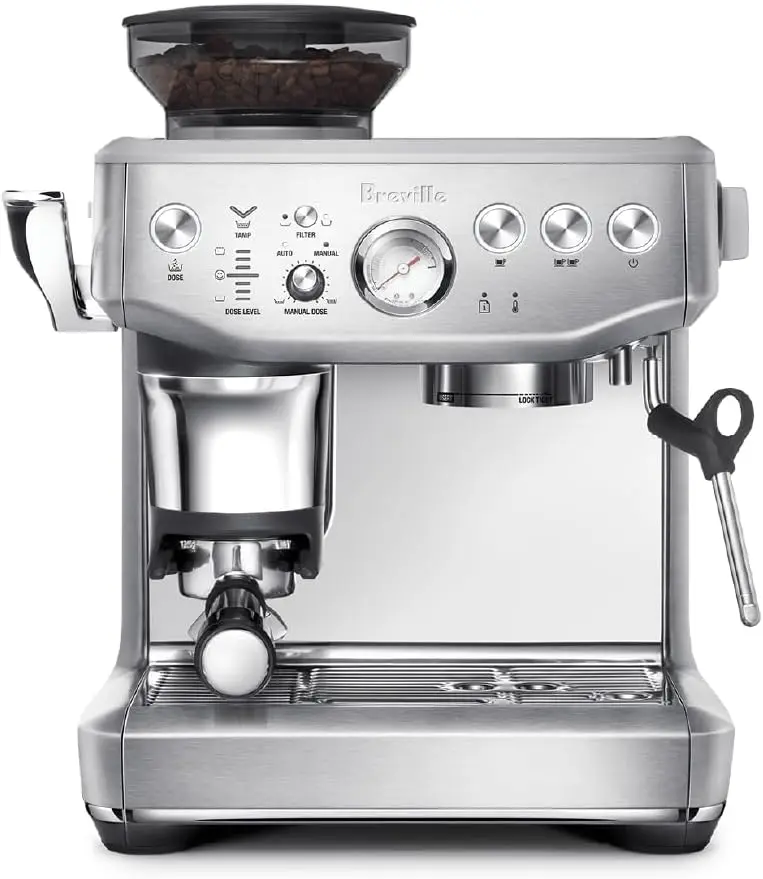 Breville Espresso Barista Express - Breville Barista Express Impress Espressomaschine BES876BSS