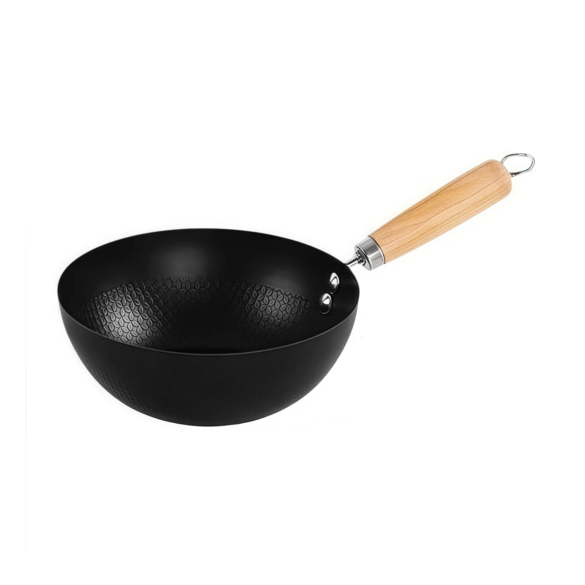 Wok Electric Flat - Effiziente Wärmeverteilung, Wok mit flachem Boden,