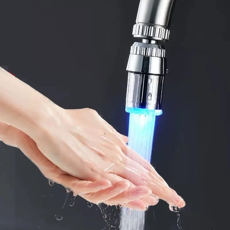 LED-Wasserhahnaufsatz mit 3 Fa – Kitchen Appliances Offers Bewertung und Preis