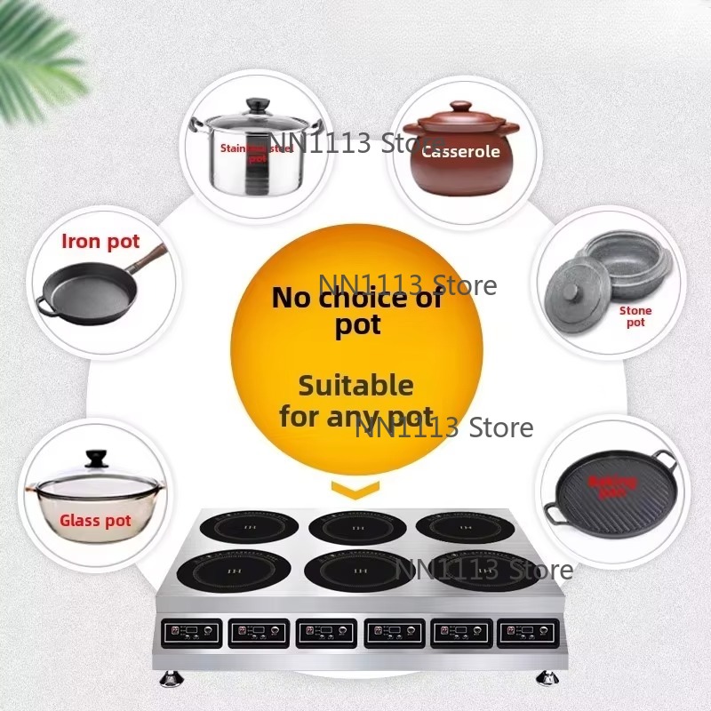 Kommerzieller Hochleistungs-In – Wok Electric Flat Bewertung und Preis