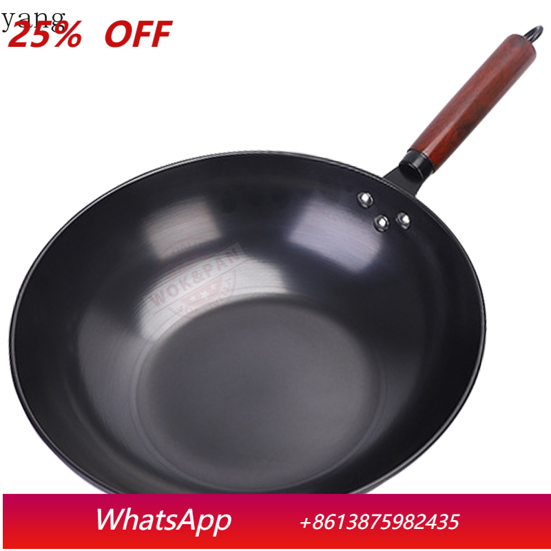 Vorbehandelter Wok aus Kohlens – Wok Electric Flat Bewertung und Preis