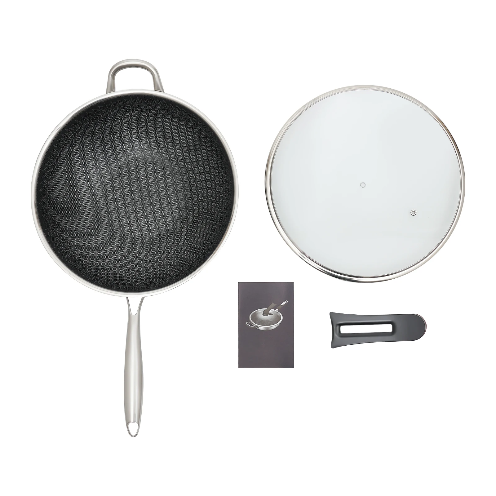 3,4-Zoll-Wok aus Edelstahl mit – Wok Electric Flat Bewertung und Preis